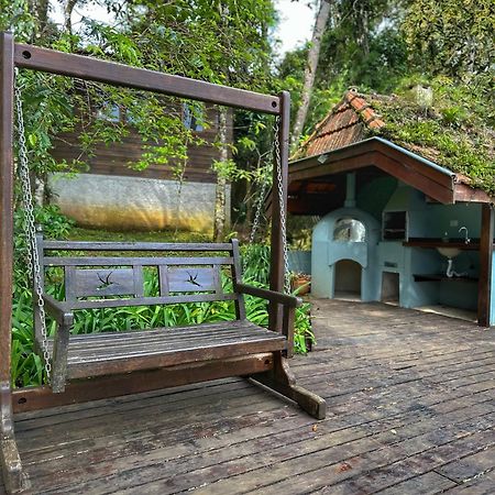Chale Coruja Listrada - Ninho Das Aves Campos do Jordao Luaran gambar